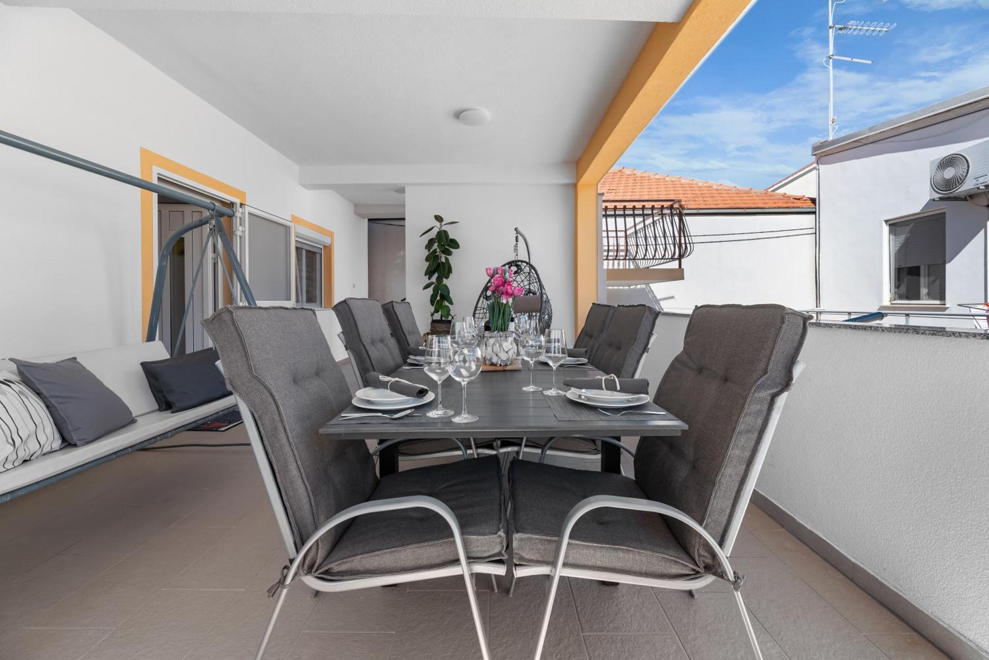 Apartman Zara Biograd Na Moru Ngoại thất bức ảnh